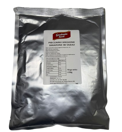 Pieczarki krojone, smażone w oleju - 1700g